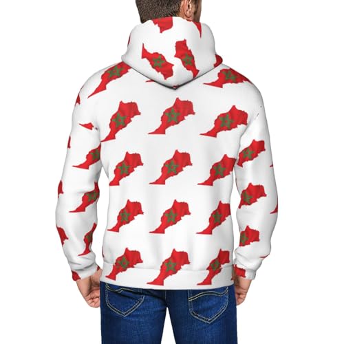 Sweat Maroc homme avec fermeture éclair pour un confort ajustable