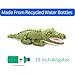 The Petting Zoo Alligator Stuffed Animal Plushie, Gifts for Kids, Earth Keeperz Wildlife Animals, Zoologee Green Alligator Plush Toy, 19 inches