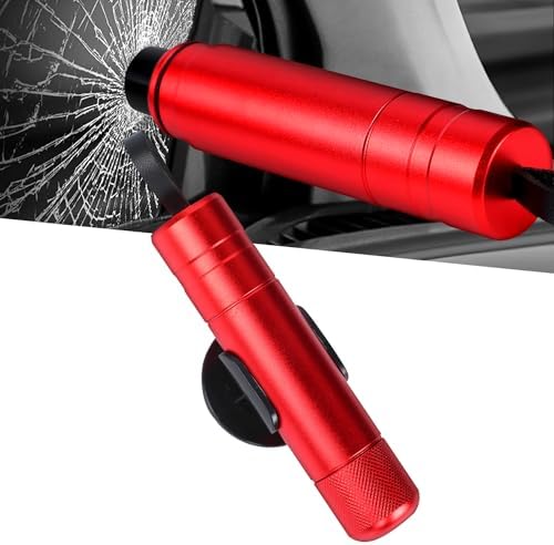 Amazon.com: Rednow Safe Hammer Glass Breaker,Safehammer 2-in-1 Window ...