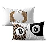 coussin leopard rose 1. Taille et matériau : housses de coussin de 30,5 x 50,8 cm, fabriquées à partir de flanelle de haute qualité, cet oreiller offre une sensation luxueuse, assurant douceur et confort. Sa texture fine offre une touche chaleureuse et confortable.