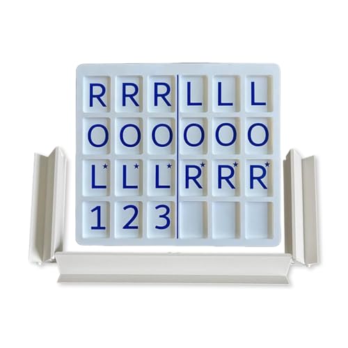 Juego de Mahjong con tablero plegable y rack portátil azul miniatura 1