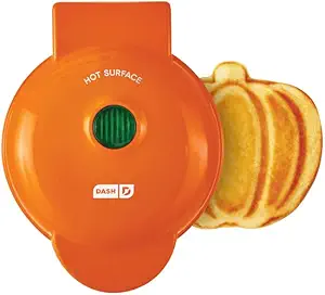 Pumpkin Mini Waffle Maker