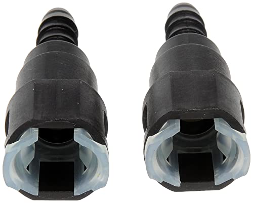 Dorman 800-085 Fuel Line Quick Connector That Adapts 3/8 In. Steel To 5/16 In. Nylon Tubing, 2 Pack #TOP2