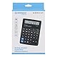 Tischrechner DONAU TECH/K-DT4121-01 12-Stellig Wurzelfunktion/ 199x153x31mm/ Farbe: Schwarz/Rechner mit 10-stelliger Anzeige/Dual-Power Solar - Batteriebetrieb/Kompaktes Design/ 5 Jahre Garantie