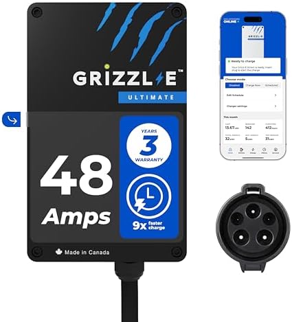Amazon.com: Grizzl-E 48A Ultimate Level 2 Fast Electric Vehicle (EV