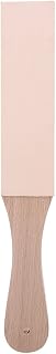 Leather Paddle Honing Strop Kit, Leather Strops Sharpener with Wood Handle Double Sided for Honing Woodworking
