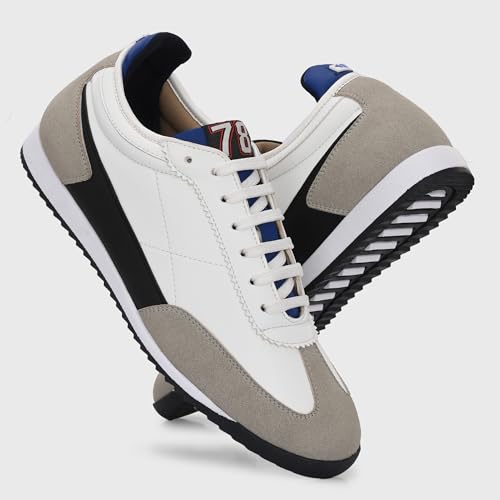 Image of Cruiser Mens Sneakers | Casual Shoes | Experience Comfort & Style with Soft Cushioned Insole | Trendy Lace-Up Design Sneaker(2570)