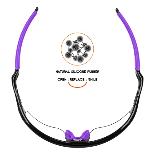 Image of Rubber Kits Earsocks and Nosepieces Compatible with Oakley Radar Path | Range | Edge | Pitch