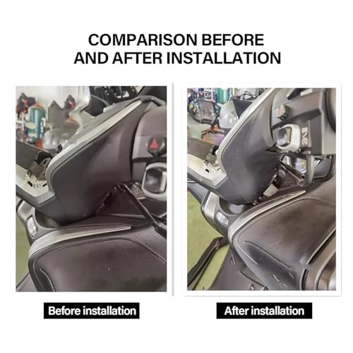 Extensor adaptador montaje manillar TMAX 500 abrazadera moto elevacion 6