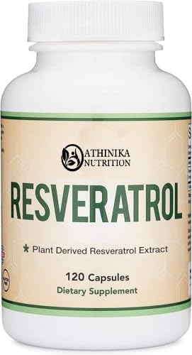 Resveratrol Supplement 500mg Per Serving, 120 Capsules (Resveratrol Polygonum Root Extract Providing 50% Trans Resveratrol) Healthy Aging Support by Double Wood-image-40