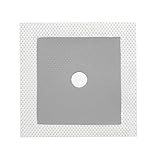 Elastische Wand-und Dichtmanschette für die dauerhaft wasserdichte Abdichtungim Wandbereich an Rohrdurchführungen unter Fliesen, Platten und keramischen Belägen.