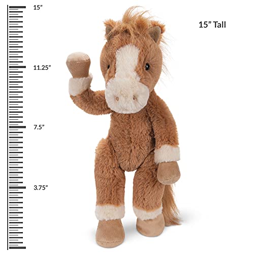 Vermont-Teddy-Bear-Buddy-Stuffed-Horse–15-Inch-Brown-Pony-Plush-Soft-Horse-Stuffed-Animal-Easter-Gift-for-All-Ages Vermont Teddy Bear Buddy Stuffed Horse–15 Inch Brown Pony Plush Soft Horse Stuffed Animal Easter Gift for All Ages