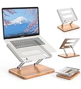 Amazon.co.jp: ノートパソコンスタンド 無段階高さ/角度調整可能