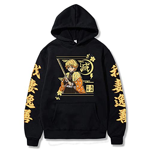 Kimetsu Sweat à capuche No Yaiba Demon Slayer Zenitsu Agatsuma Cover