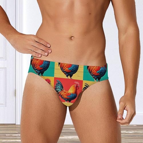 Men Boys Low Rise Swim Briefs Comfortable Swimwear Swim Trunk4