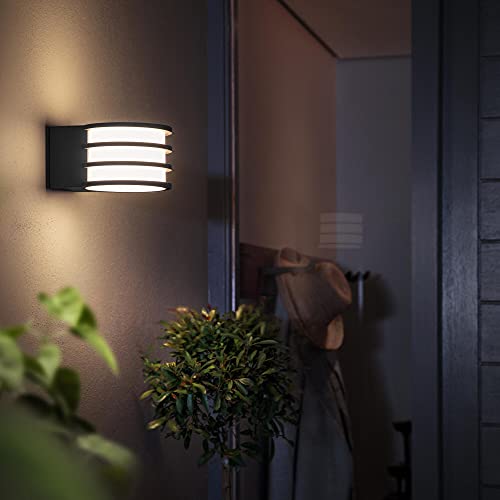 Philips Hue Lucca White LED Smart Outdoor Wall Light, Works with Alexa, Google Assistant and Apple HomeKit - Image 6