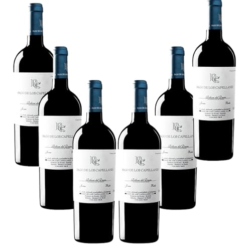 Pago de los Capellanes Roble – Vino Tinto - Nueva Añada 2024 | 75 cl | D.O. Ribera del Duero | Crianza en barrica | Equilibrado y afrutado - 6 Botellas 75cl