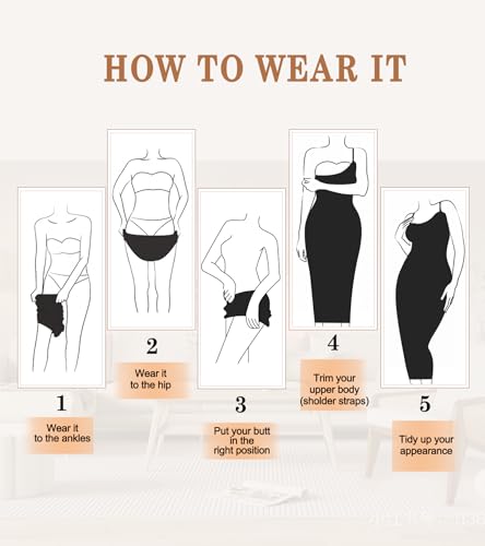 Image of Strapless Slip for Under Dress Long Shapewear Dress for Women Tummy Control
