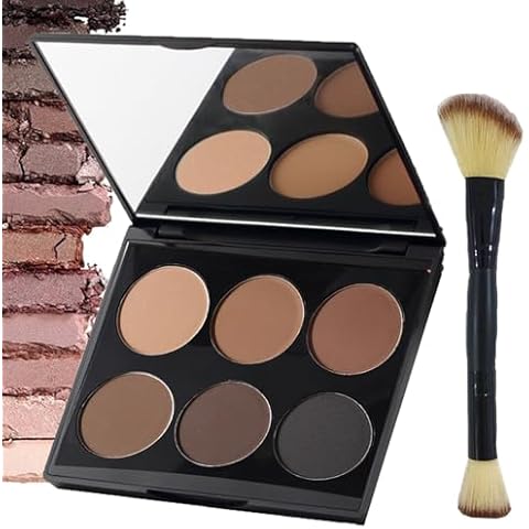 HERBENJOY Contour&Highlight Powder Set with Brush Cover