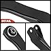 A-Premium 2 x Rear Forward Lower Control Arm, with Bushing, Compatible with Jeep KL Series Cherokee 2014-2023 & Chrysler 200 2015-2017