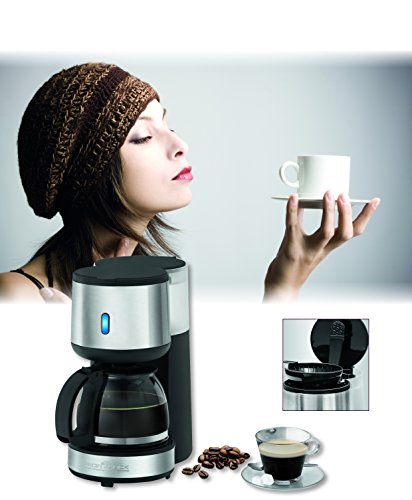 ProfiCook PC-KA 1121 Filter-Kaffeemaschine, 4 Tassen, Edelstahlfront, Warmhalteplatte mit Abschaltautomatik – Bild 4