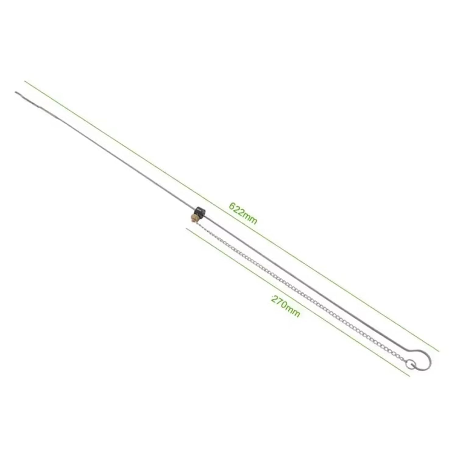 Compatible with Skoda T40178 Car Engine Automatic Transmission Level Oil Dipstick Measure Tool Automobile Accessories Engine Oil Level Dipstick(2PC)