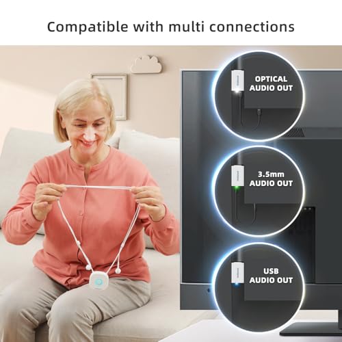 Holdsound BKM100 Tv Headphones Wireless For Seniors – Comfortable Wireless Earbuds thumb #5