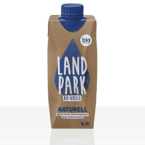 Landpark Bio-Quelle Naturell Mineralwasser still 12 x 0,5l, Pfandfrei Cover