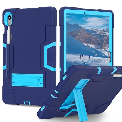 Coque Samsung Tab S10 FE 10.9 antichoc SM-X520 silicone rigide bleu