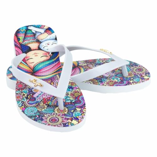 Chinelo Infantil Feminino Slim Menina Gatinho Magicc Bolsas MOCH-013-35/36