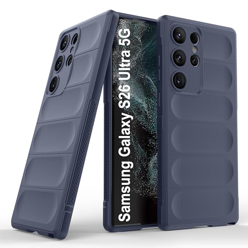 Zapcase Back Case Cover for Samsung Galaxy S26 Ultra 5G | Compatible for Samsung Galaxy S26 Ultra 5G Back Cover | Liquid Silicon Magic Case with Camera Protection | Sapphire