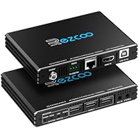 ROFAVEZCO Extensor KVM HDMI 4K USB sin comprimir 4K 60Hz HDR