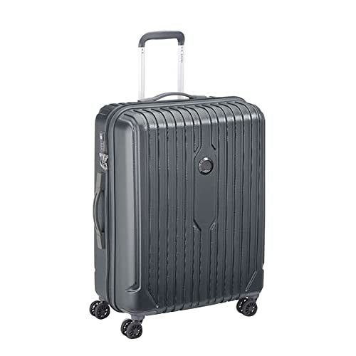 Image of DELSEY PARIS Maseru 66 Cm 8 Spinner Wheels Cabin Blue Hard Suitcase