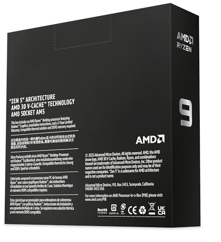 Image of AMD Ryzen 9 9950X3D2 Dual Edition