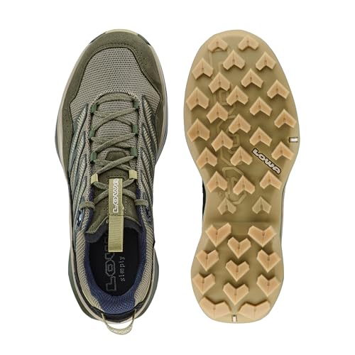 LOWA Halbschuh MADDOX PRO LO schwarz/oliv, 43.5