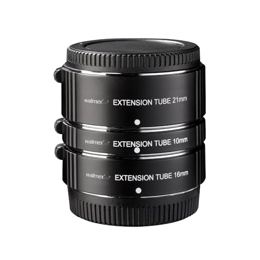 Walimex Pro Automatiskt mellanringsset maskoringar för Sony E-Mount