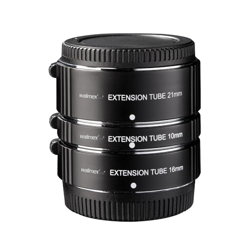 Zwischenringsatz pour Sony walimex tube extension macro photo
