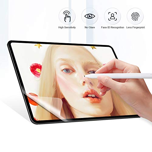 CoolReall Matte - Protector de pantalla compatible con iPad de 10,2" (2 unidades)