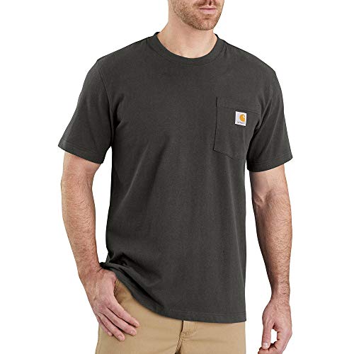 Carhartt Men's Workwear Pocket Short-Sleeve T-Shirt Work Utility T-Shirt