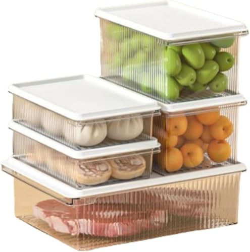 Zxyler �H�i�O���[�hPP�� ���e�� 5�Z�b�g �①�ɁE�Ⓚ�Ɍ��p �t���b�g�f�U�C�� ���ޕۑ� ��؎����[ �𓀗p �L�b�`�����[�P�[�X �ٓ��� �Ⓚ�{�b�N�X �H�i�ۑ��e�� �ƒ�p ���^�b�p�[ �Ⓚ�H�i�X�g�b�J�[ �敪�� �t���b�g�t���b�g �ۑ��{�b