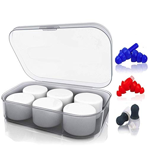 Ear Plugs for Sleeping Wax Noise Cancelling Earplugs for Shooting Sleep Reusable Safe