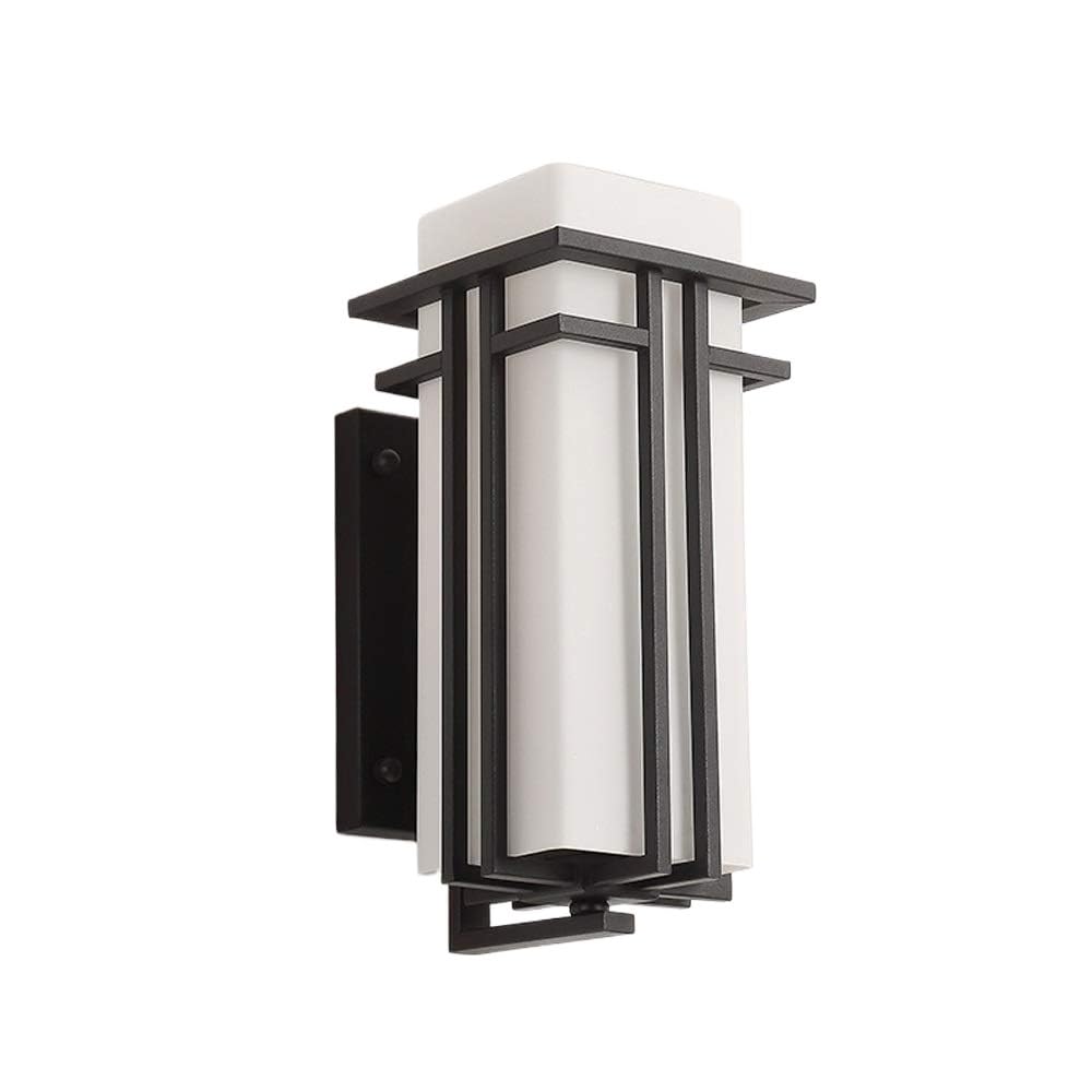 ZXL Garage Wall Lamp Outdoor Wall Mount Lights Garden Lighting Aluminum Bracket Security Porch Wall Lantern for Balcony Villa