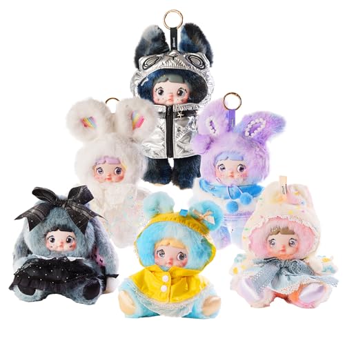 BIRZWOT Nommi Plush Blind Box，Nommi Weather Forecast Series Plush Doll Cut Toys Birthday Gifts for Girl 1PC (1 of 7 Possible Styles) 10 in