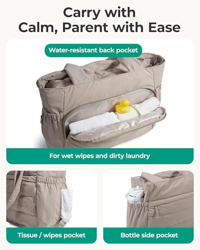 BAGSMART Diaper Bag Tote