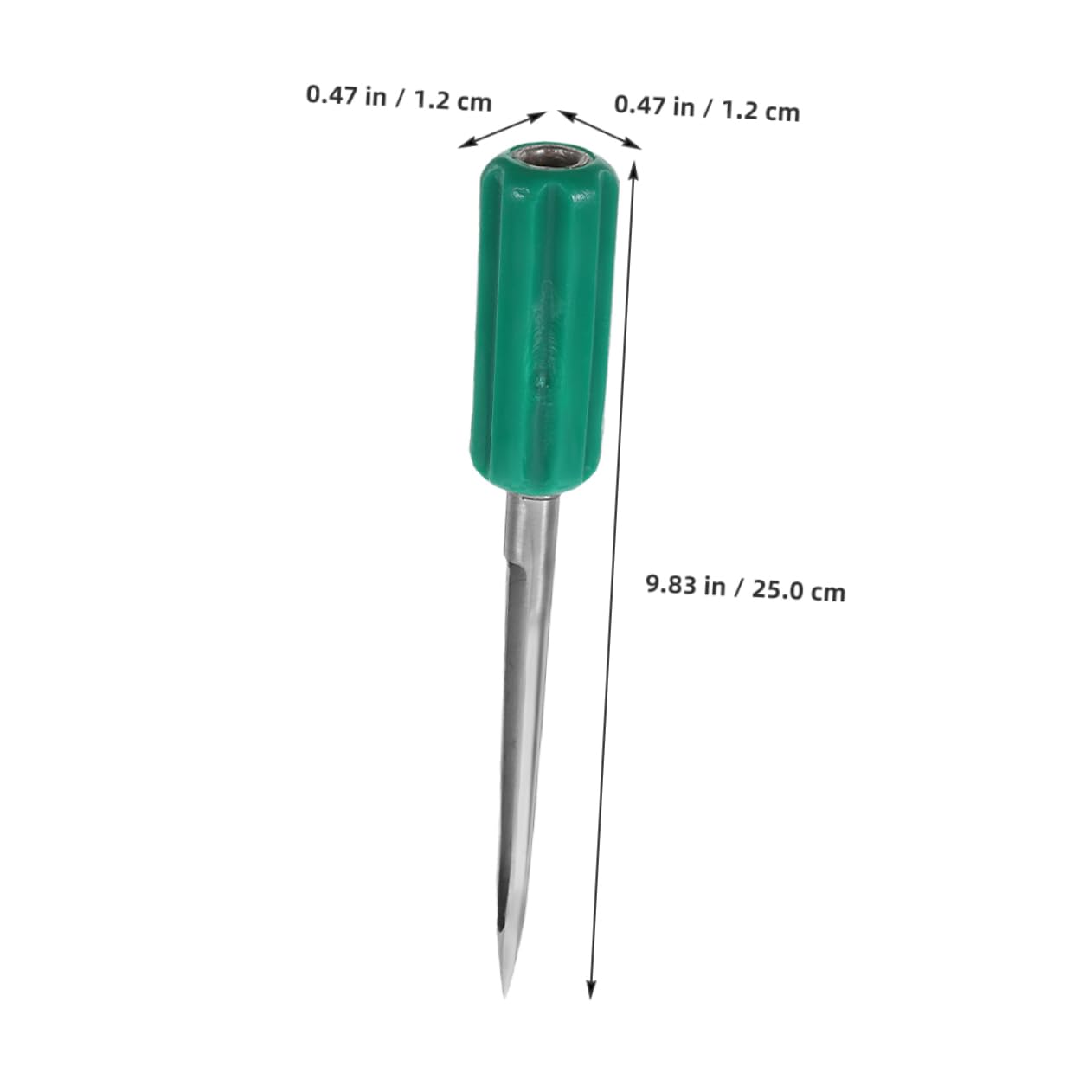 TOYANDONA Muestreador de Maíz y Trigo Reutilizable Mango Ergonómico, Acero Inoxidable y Plástico, 2 Piezas para Muestreo de Semillas y Granos en Campo