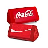 OontZ Angle 3 Coca-Cola Edition Bluetooth Speaker, 2-Pack, Portable Wireless Bluetooth 5.0 Speaker, 10 Watts, up to 100 ft Bluetooth Range, Loud Portable Bluetooth Speaker (Coke-Dual)