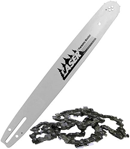 Laser 22623 18" 3/8" LP .050" 62 DL Chainsaw Bar & Chain Combo