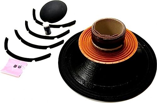 B & C Speakers RCK18IPAL Recone Kit Replacement for IPAL 18IPAL 18-inch Woofer Pro Audio Component Speaker Driver for Motorcycle Car