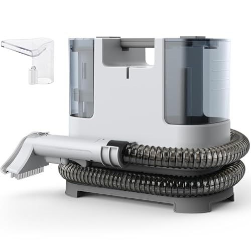 XoTiq Carpet Cleaner Machine, Upholstery Cleaner Machine, couch cleaner machine, 9Kpa Powerful Suction, Double Water Tank Design with Hose for Upholstery Couches Car and Auto Detailer Rugs Couches