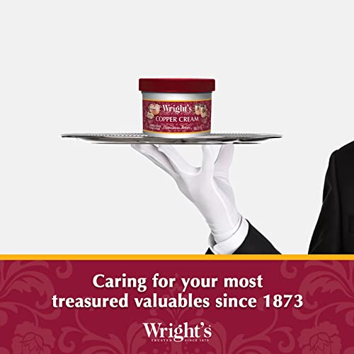 Wright's Copper And Brass Cream Cleaner - Gently Cleans And Removes Tarnish Without Scratching, 8 Ounce (Pack Of 6) #TOP7